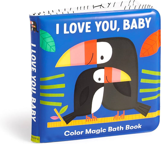 I love you, baby - Color magic bath book
