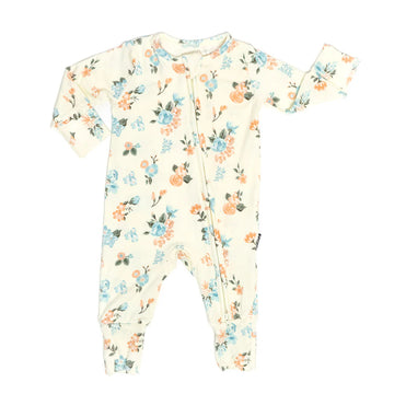 Cuffed Zipper Sleeper - Fleur