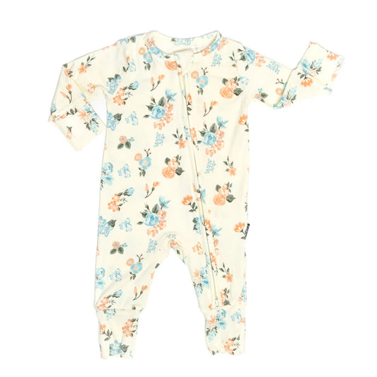 Cuffed Zipper Sleeper - Fleur