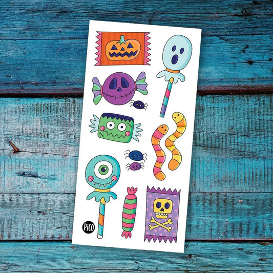 Temporary Tattos - Halloween Candy