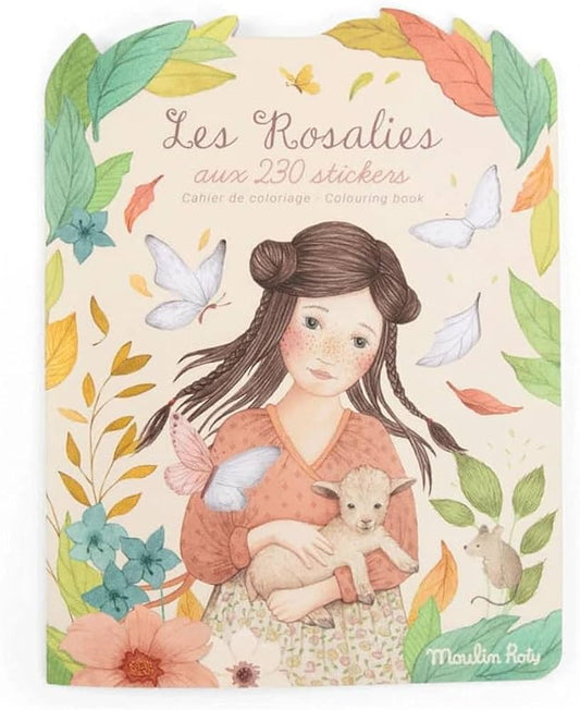Les Rosalies - Sticker and coloring book