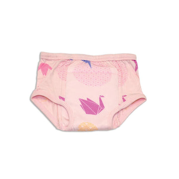 Bamboo training pants - origami print