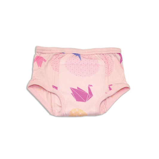 Bamboo training pants - origami print