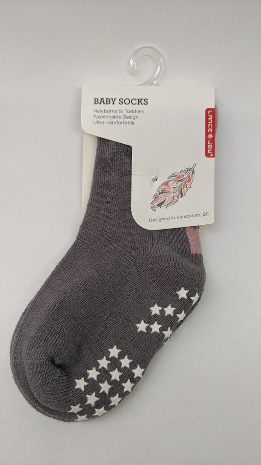 classic socks - stone grey