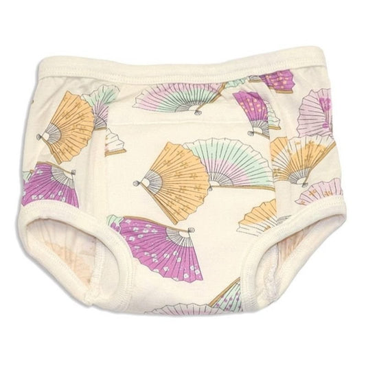 Bamboo training pants - fancy fan print