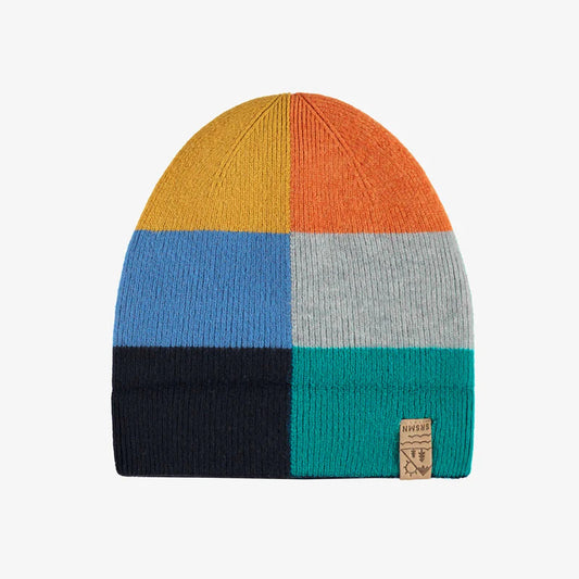 Multi colour knit hat