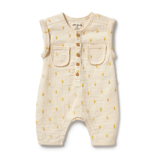 Ice pops crinkle growsuit