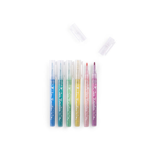 les rosalies - glitter felt pens
