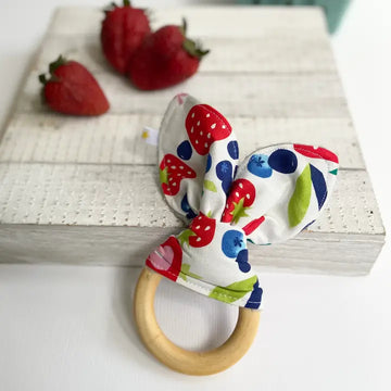teething ring - summer berries