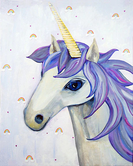 Mini note card - Unicorn