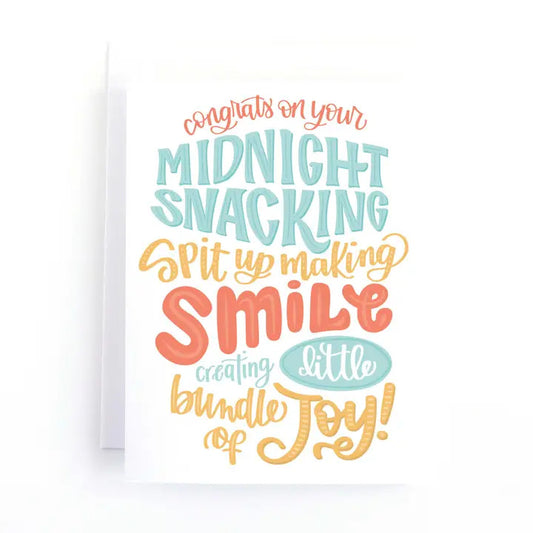 Congrats on midnight snacking