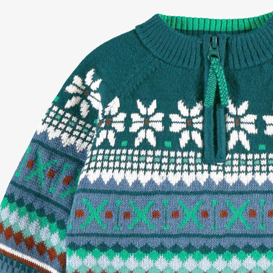 Teal Knitted Sweater