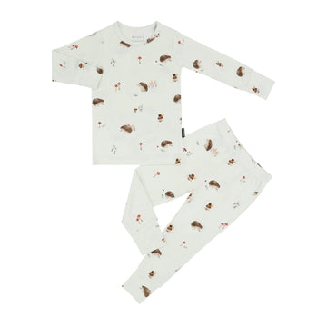Long Sleeve Pajama Set - Hedgehogs