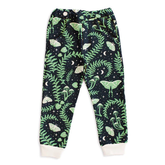 Sweatpants - Luna Moths Night Sky