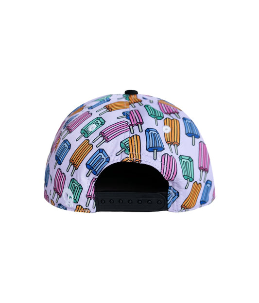 Pop purple neon snapback