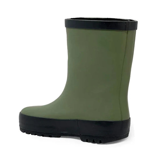 Rain Boots - Cypress and Black