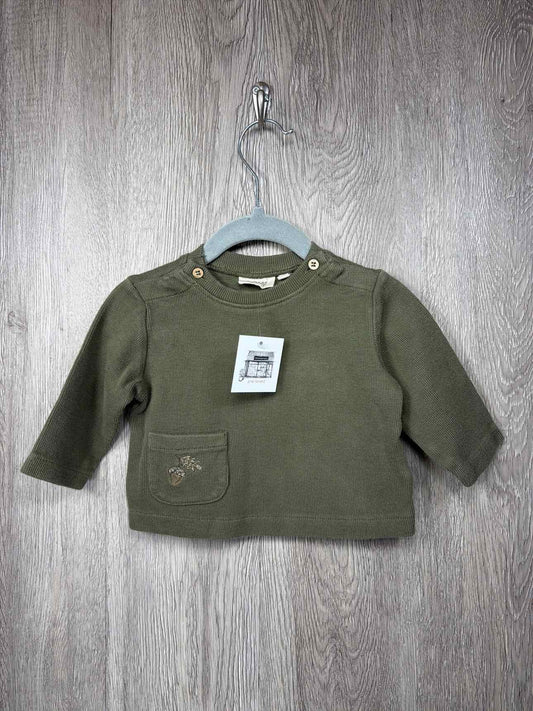 Wheat Size 6-9m Shirt