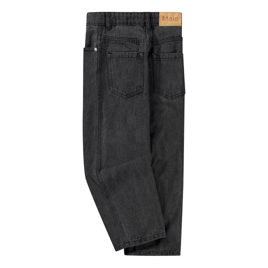 Aiden - charcoal denim