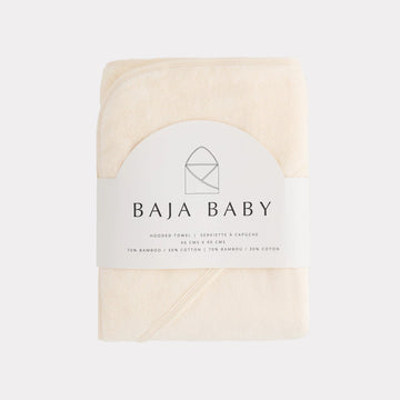 Hooded Towel - Off-White