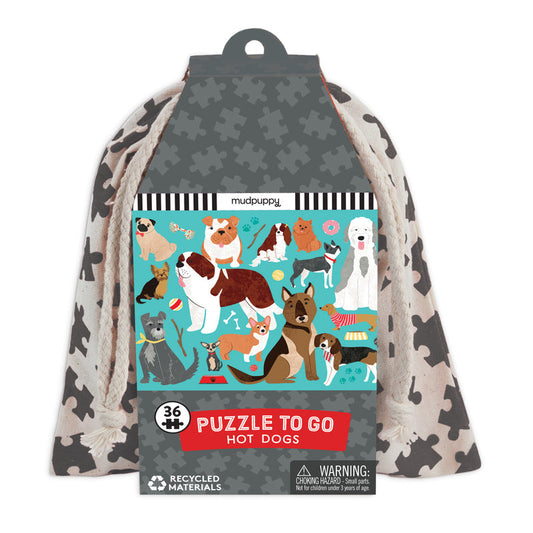 puzzle to go - hot dogs