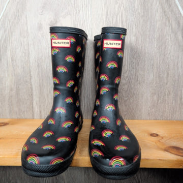Hunter Size Y1 Rain Boots