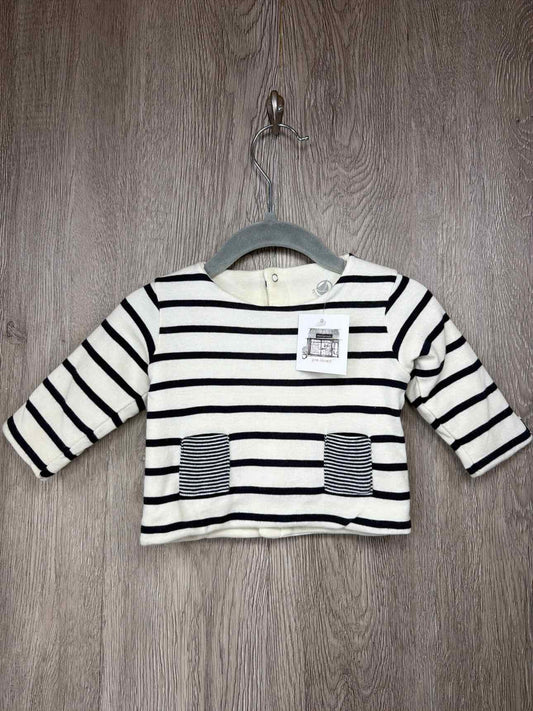 Petit Bateau Size 0-3m Shirt