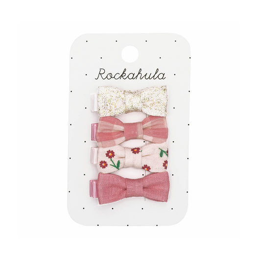 Wildflower Mini Bow Clip