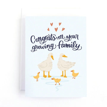 Congrats on your growing family Duckling