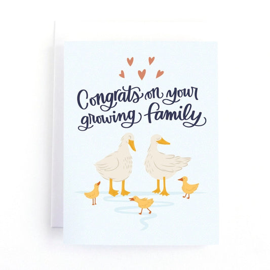 Congrats on your growing family Duckling