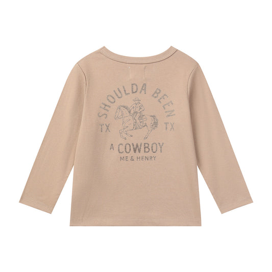 Cherokee T-shirt - Shoulda been a cowboy