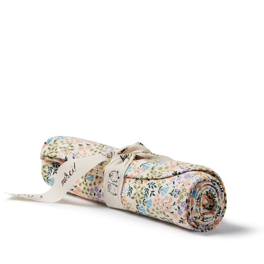 Organic Blanket - Tiny Bloom