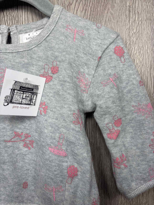 Little Earthling Size 0-3m Sweater