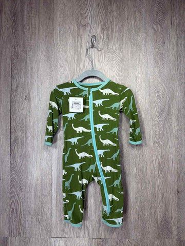 Kickee Pants Size 0-3m Romper