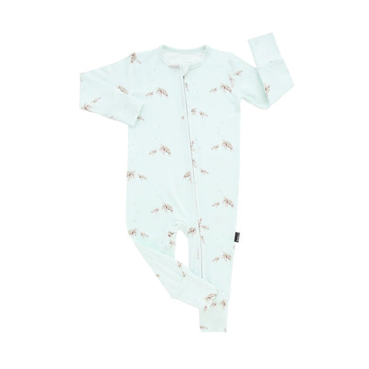 Cuffed Zipper Sleeper - Turtles