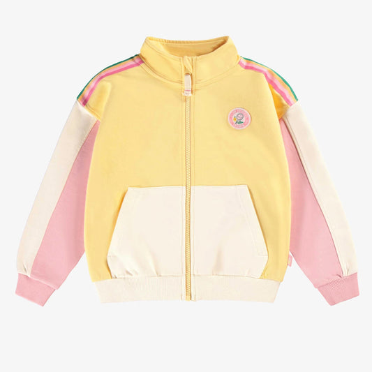 Yellow and cream jacket
