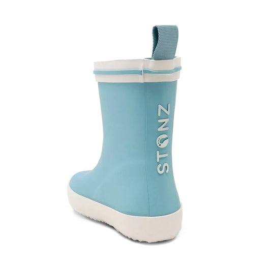 Retro Rain Boots - Aqua