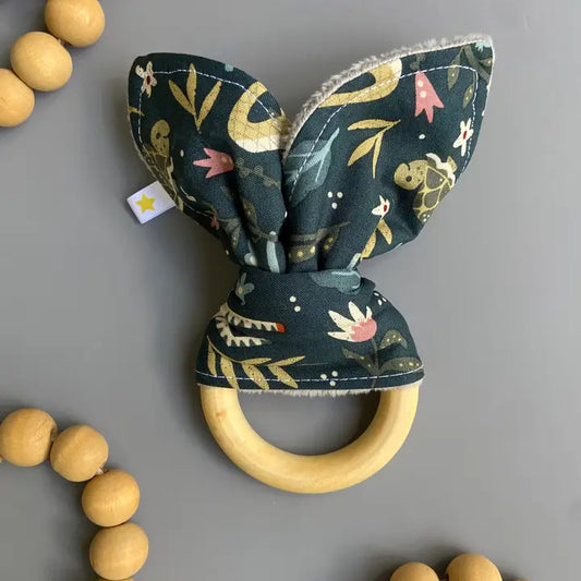 teething ring - jungle
