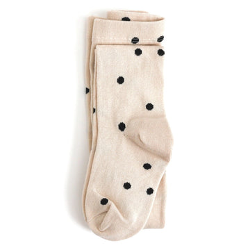 Knit Tights - Vanilla Dot