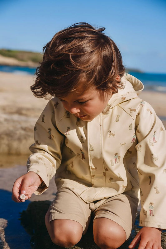 Splash raincoat - Cream