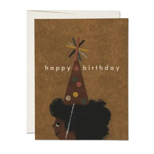 Afro Birthday, birthday card