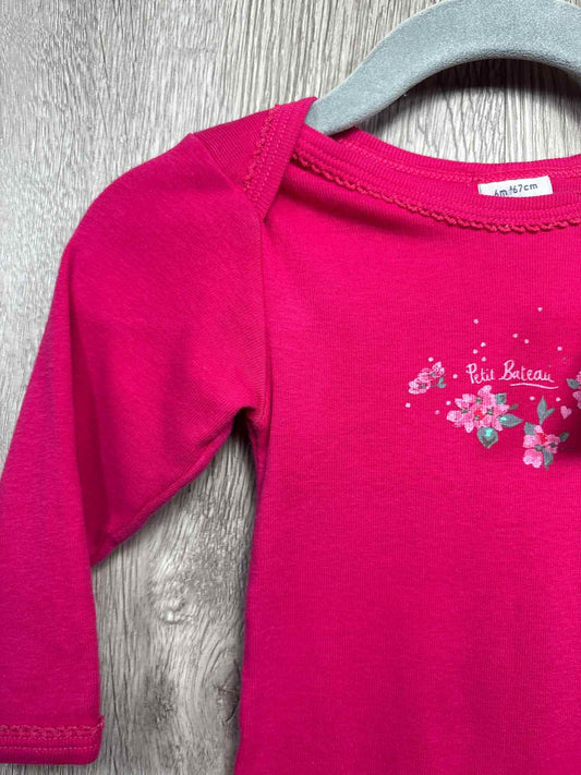Petit Bateau Size 3-6m Onesie