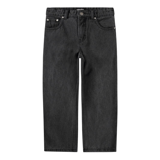 Aiden - charcoal denim