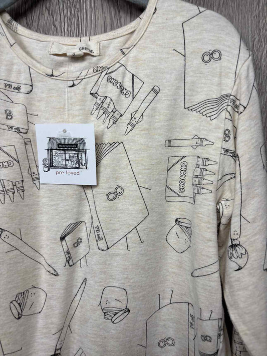 Greige Size 4y Shirt