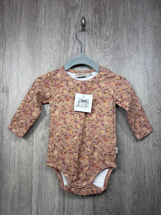 Wheat Size 0-3m Onesie