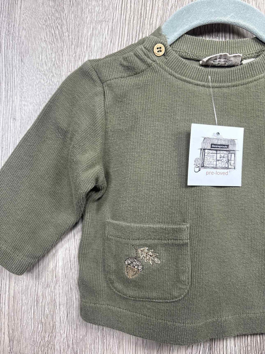 Wheat Size 3-6m Shirt