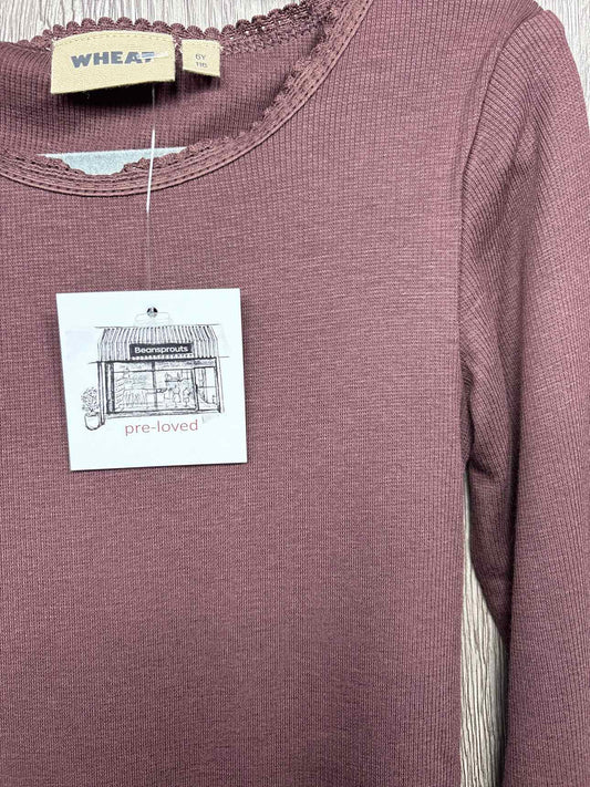 Wheat Size 6y Shirt