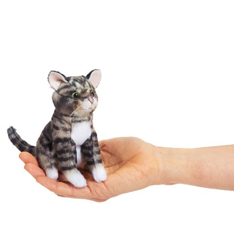 finger puppet - tabby cat