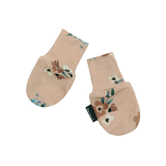 Non-scratch Mittens - Floral