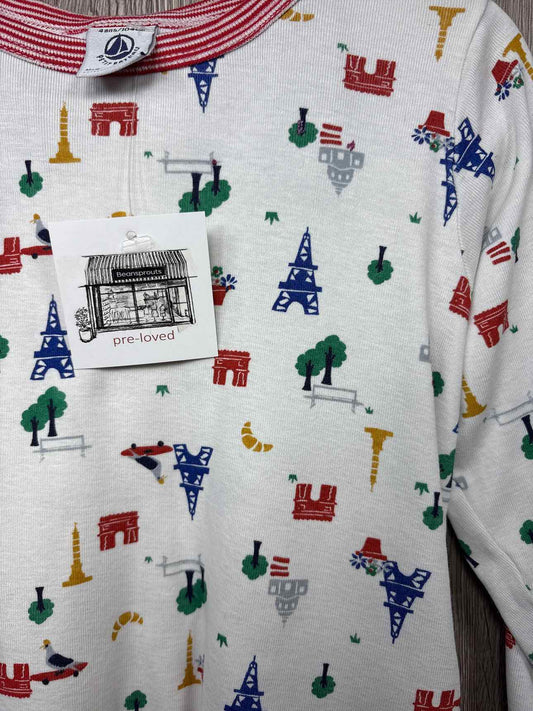 Petit Bateau Size 4y Pajamas