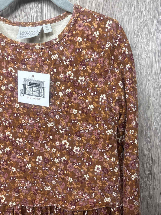 Wheat Size 5y Dress
